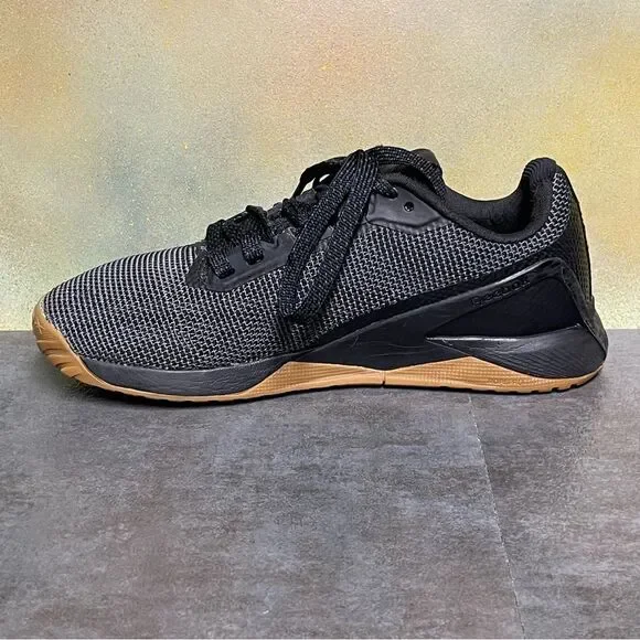 Reebok Nano X1 Women's Training Shoes Black/Gum Size 6.5 - Picture 12 of 16